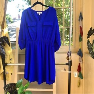 Bright royal blue dress 🫐 the BEST color